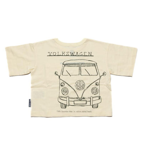 【130~150】VOLKSWAGENワイドポケットTシャツ★1124204j子供服 キッズサイズ